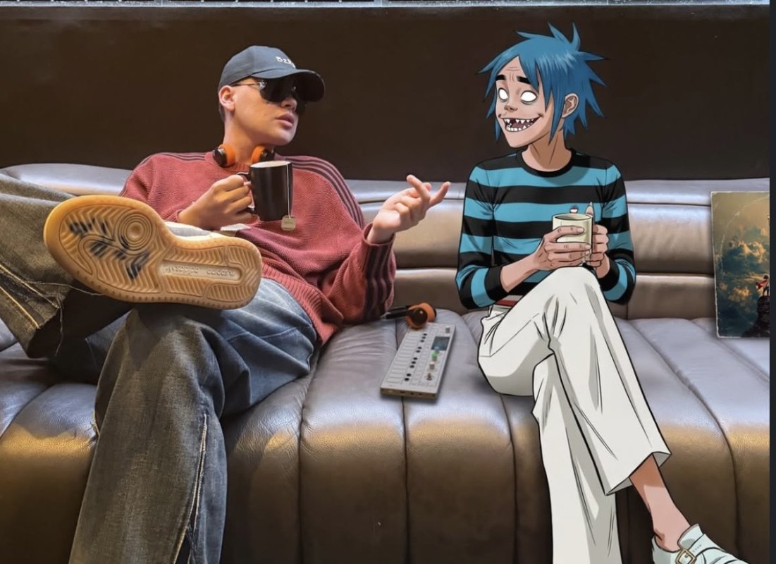 BZRP anució una colaboración con Gorillaz