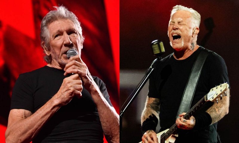 Roger Waters dice que James Hetfield es un “imbécil” por criticar a artistas que apoyan causas políticas